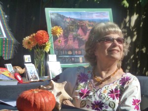 Lennie at The Mayan Red Queen book launch party Oct. 2015