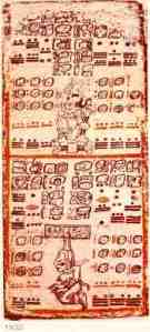 Mayan glyphs and codes in the Dresden Codex