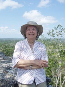 Standing on La Danta summit