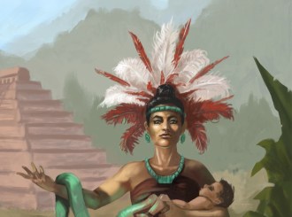 Red Queen face closeup