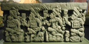 Carved Lineage of Rulers of Copan Bench/Altar