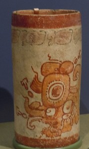 Polychrome Codex-style Vase