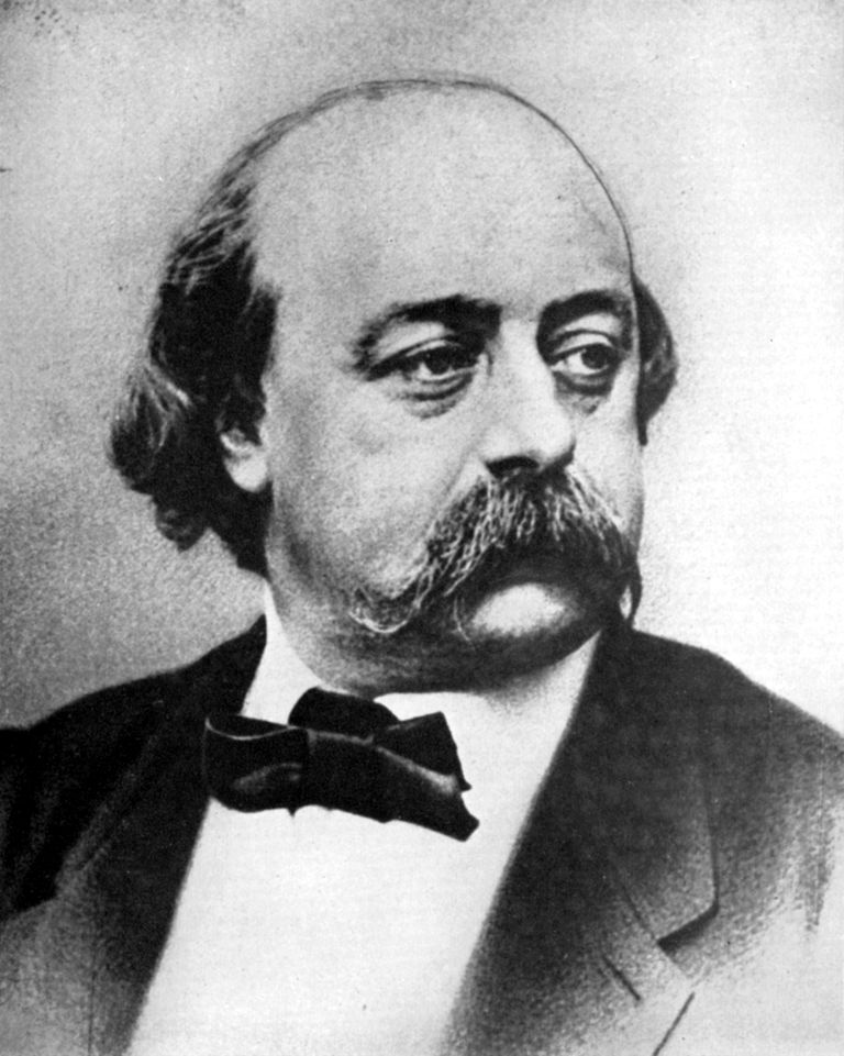 Photo of Gustave Flaubert, French Novelist